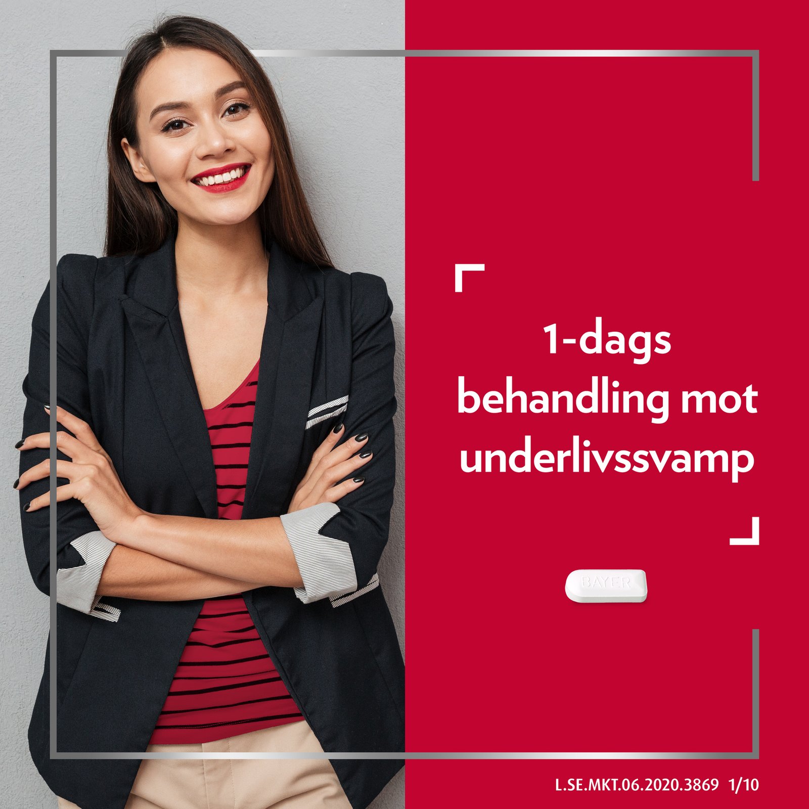 Canesten Vaginaltablett 500 mg 1 st