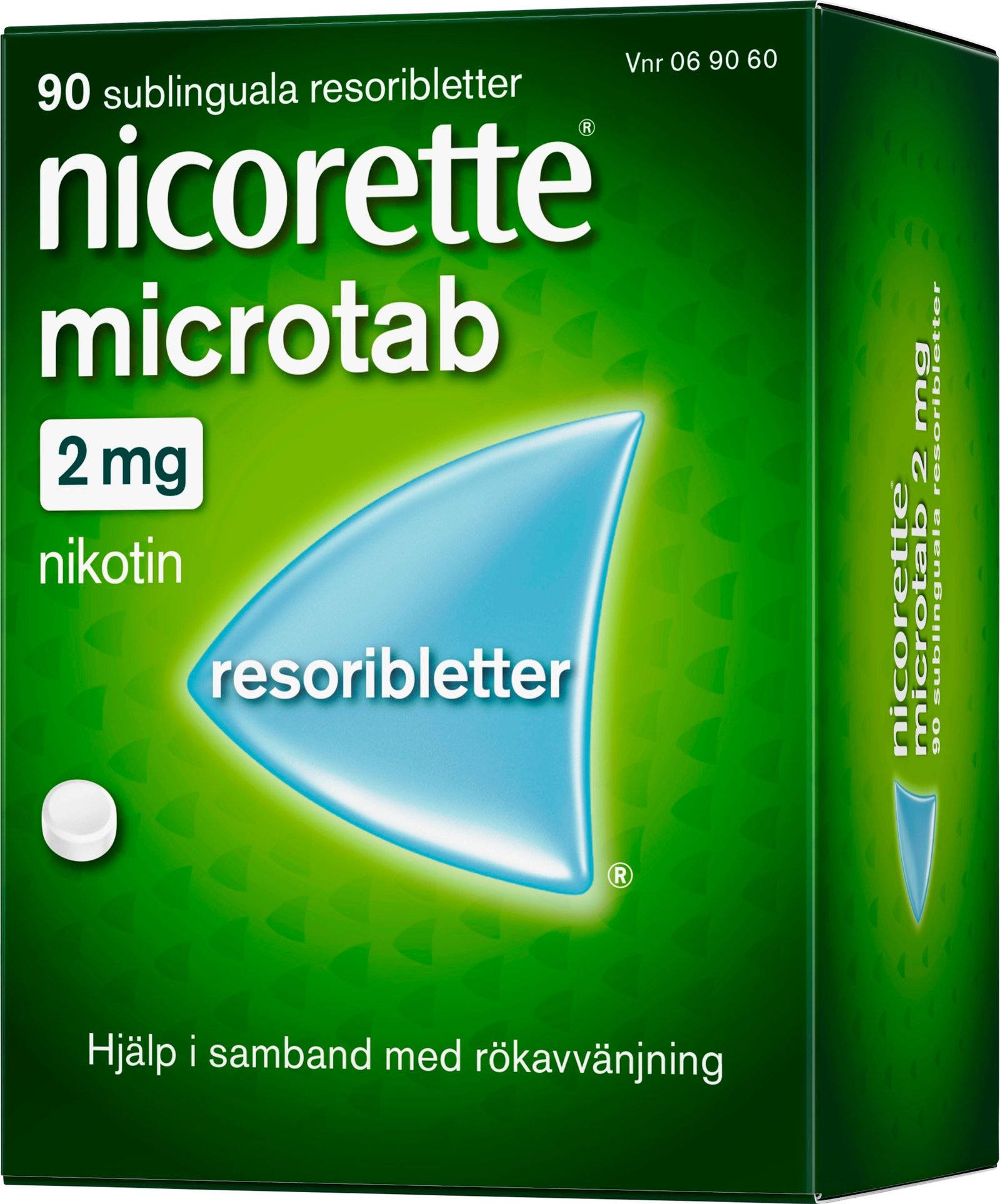 Nicorette Microtab Resoribletter 2 mg 90 st