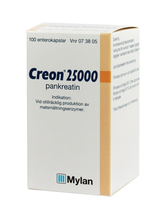 Creon 25000 Enterokapsel 100 st