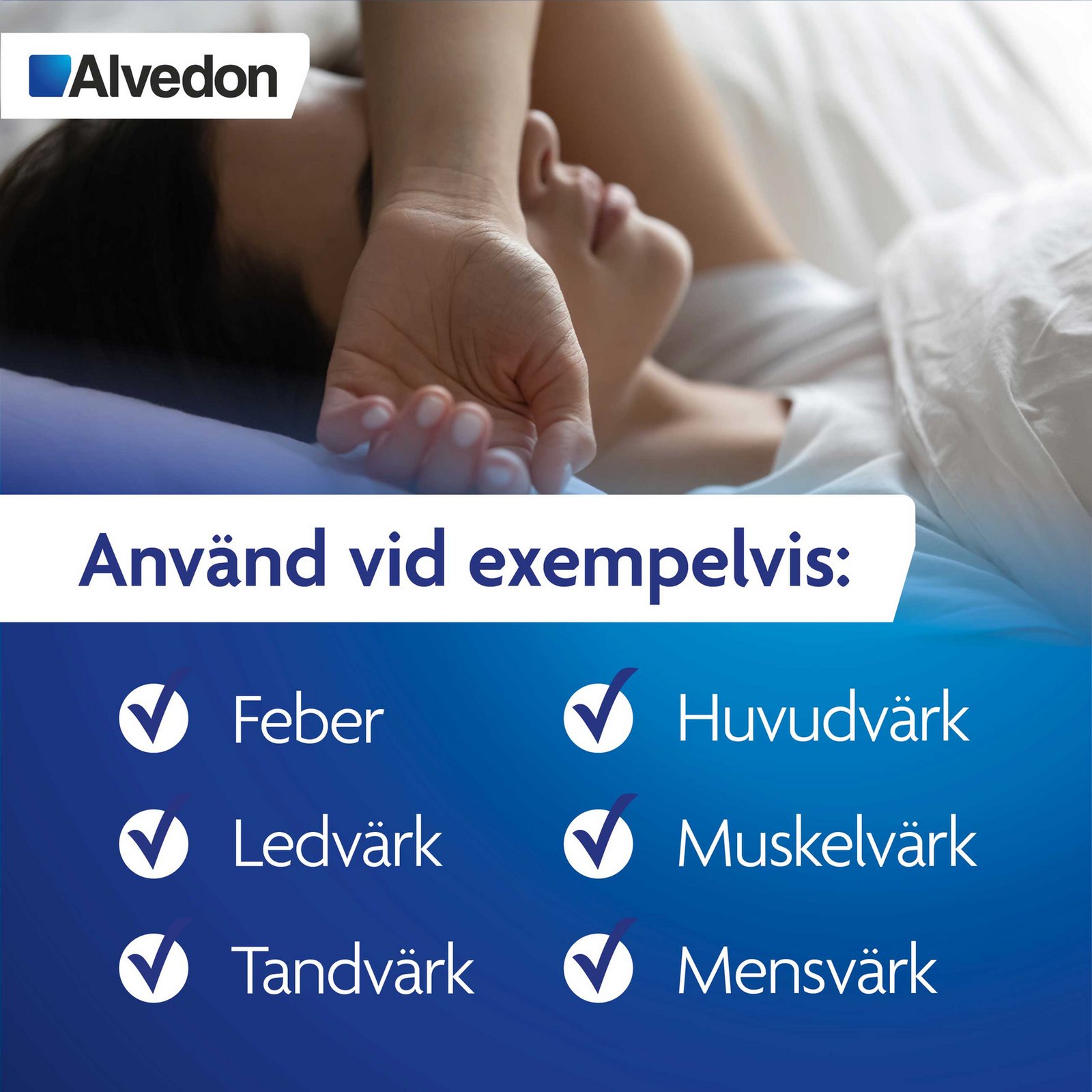 Alvedon Brustabletter 500 mg 20 st