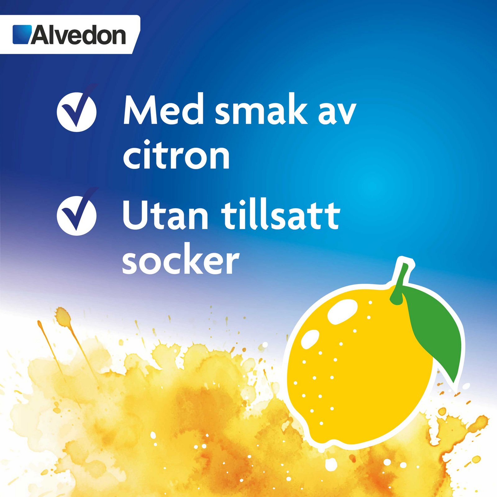 Alvedon Brustabletter 500 mg 20 st
