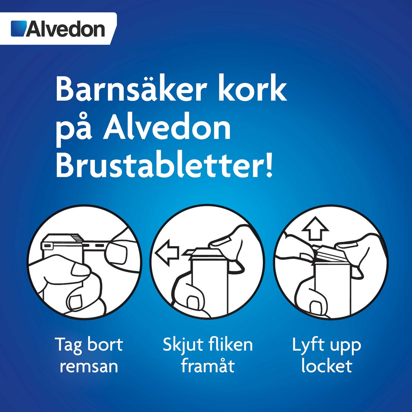 Alvedon Brustabletter 500 mg 20 st