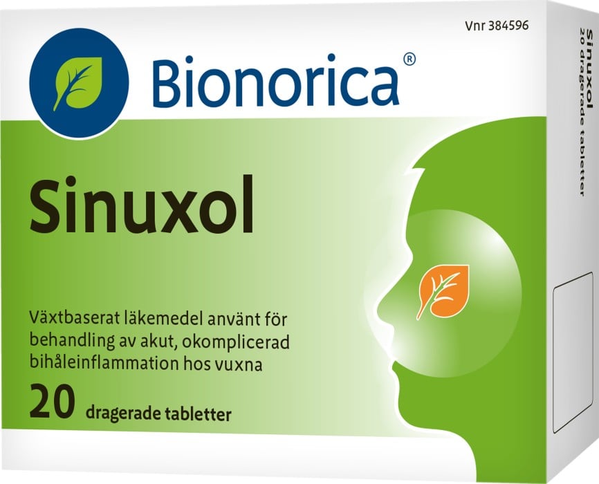 Sinuxol Bionorica Sinuxol 20 tabletter