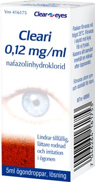 Clear Eyes Cleari 0,12mg/ml 5ml