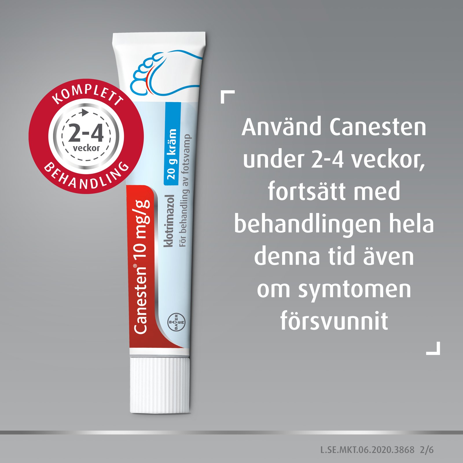 Canesten Kräm 1% 20g