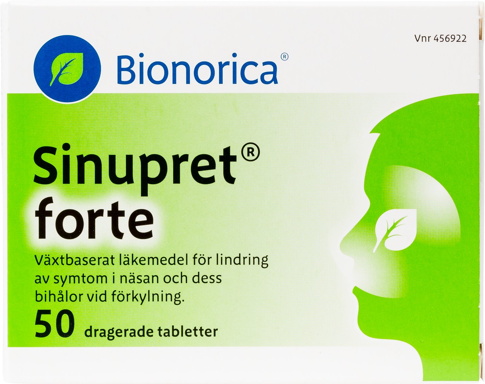 Sinupret Forte Näsa & Bihålor 50 tabletter