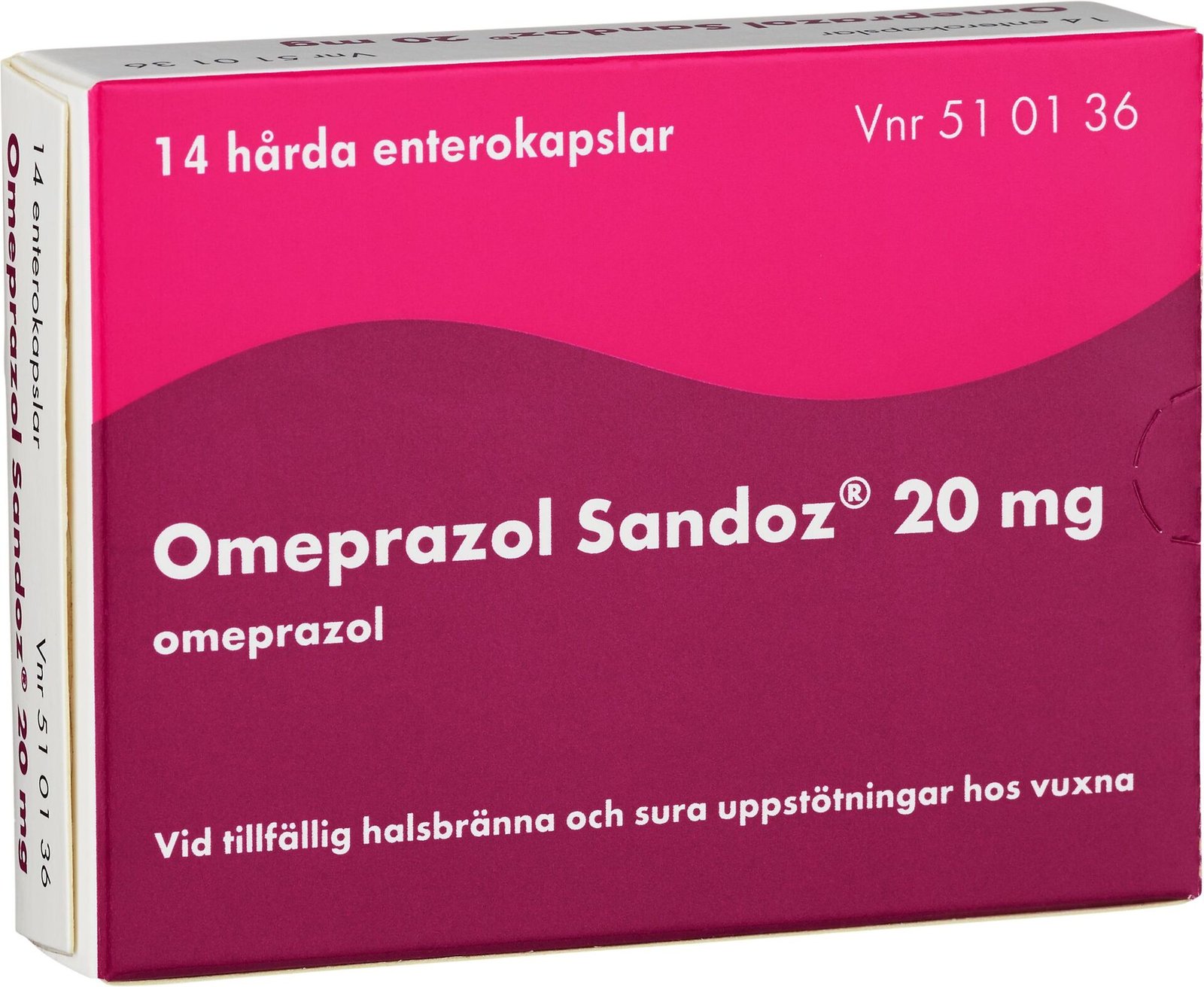 Omeprazol Sandoz 20mg 14st