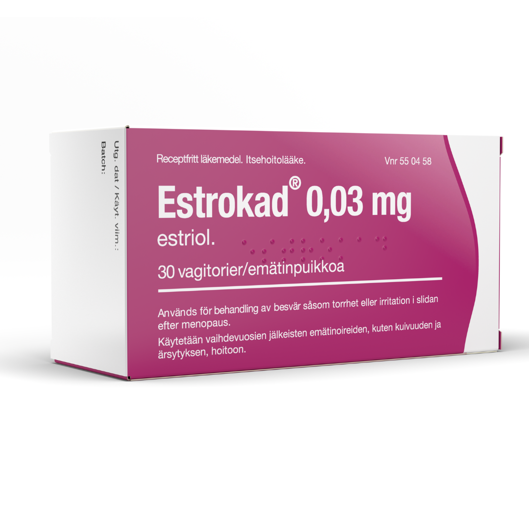 Estrokad 0,03 mg 30 vagiatorer
