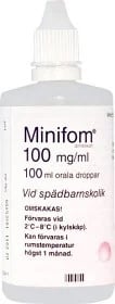 Minifom Orala Droppar 100mg/ml 100ml
