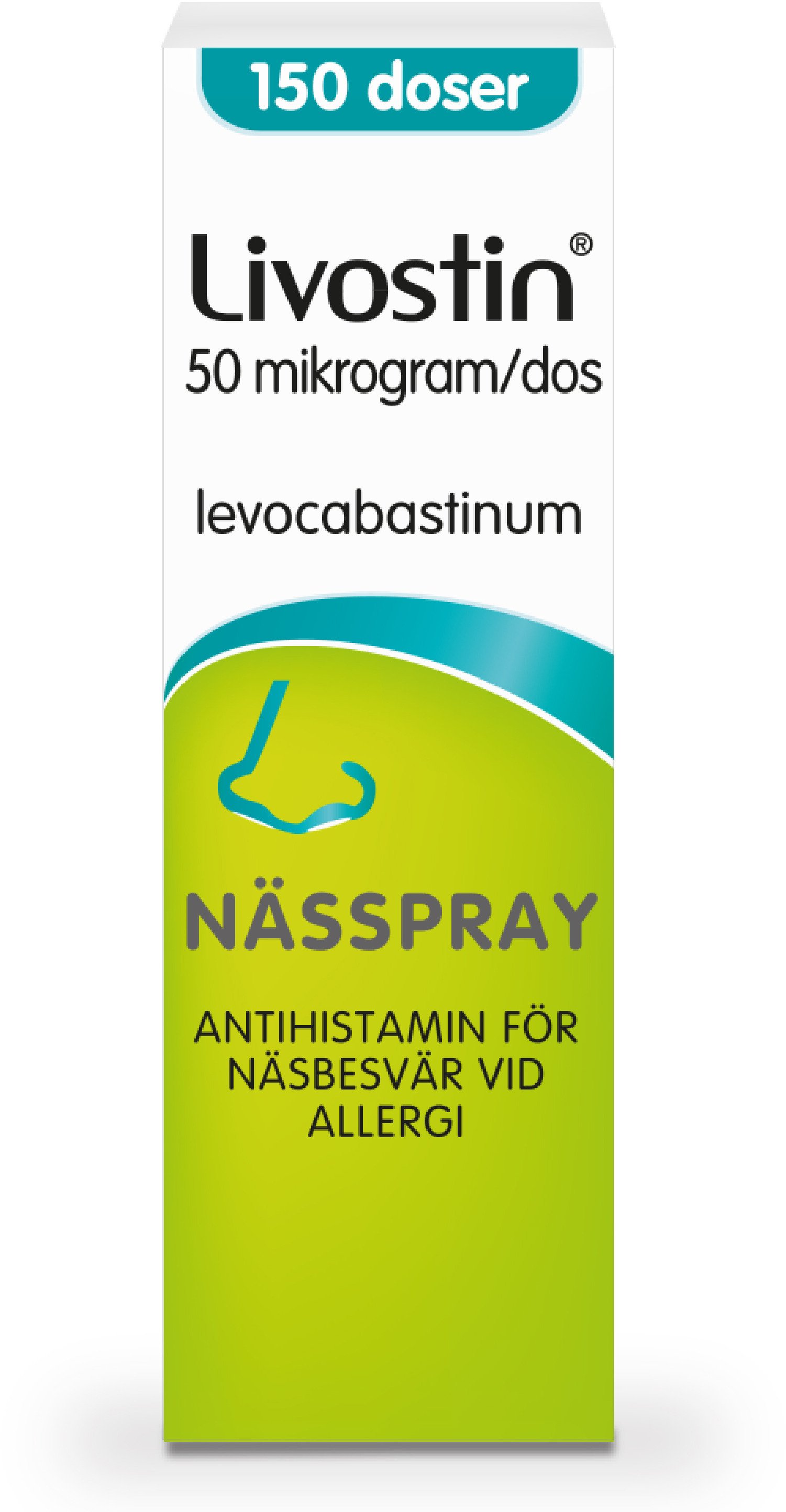 Livostin Nässpray 50 mikrogram/dos 150 doser