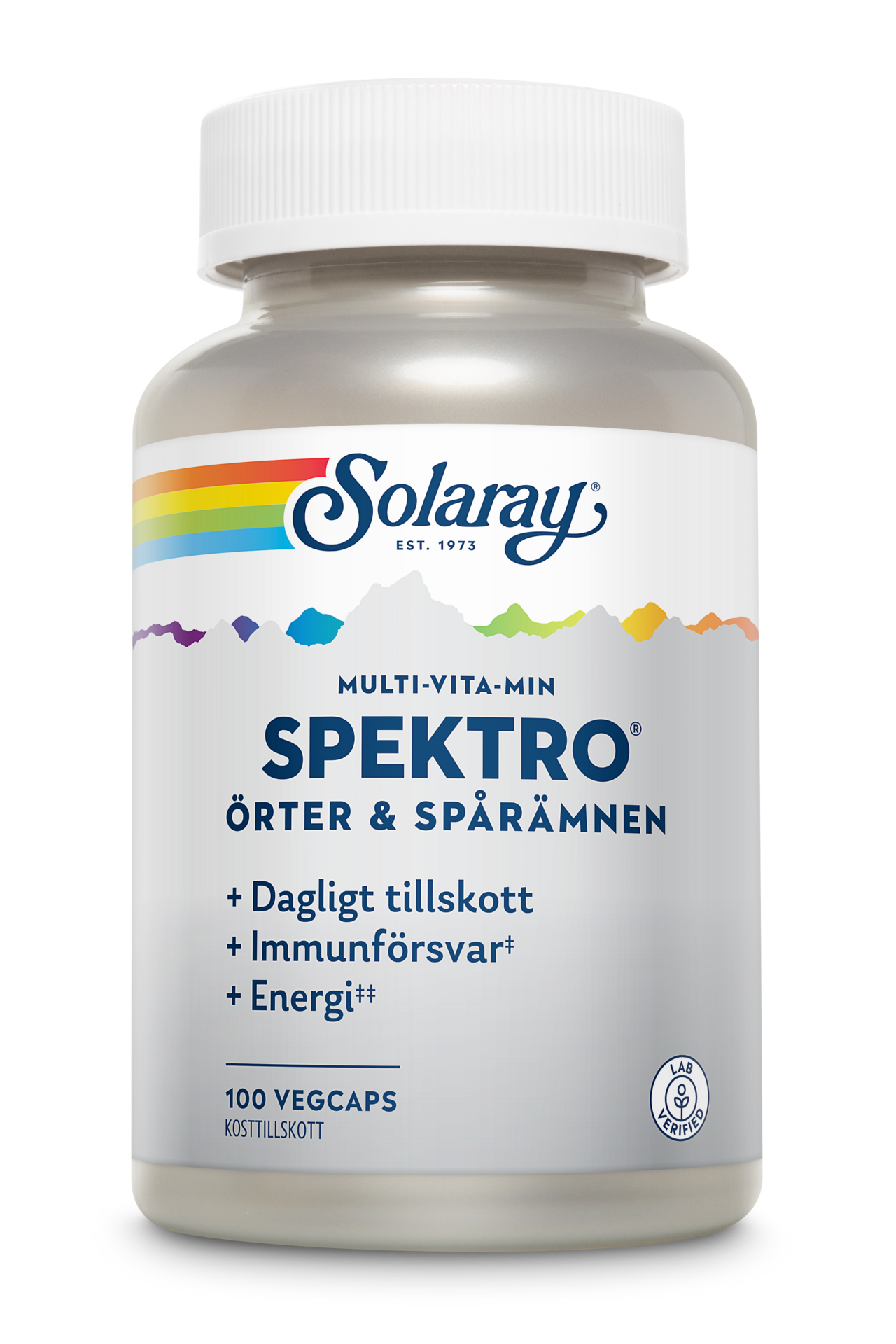 Solaray Spektro Multivitamin 100 kapslar