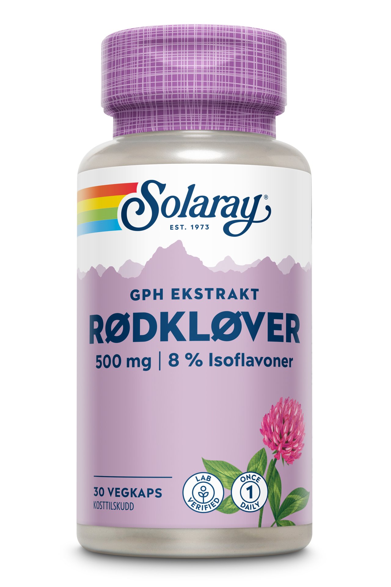 Solaray GPH Rödklöver 30 kapslar