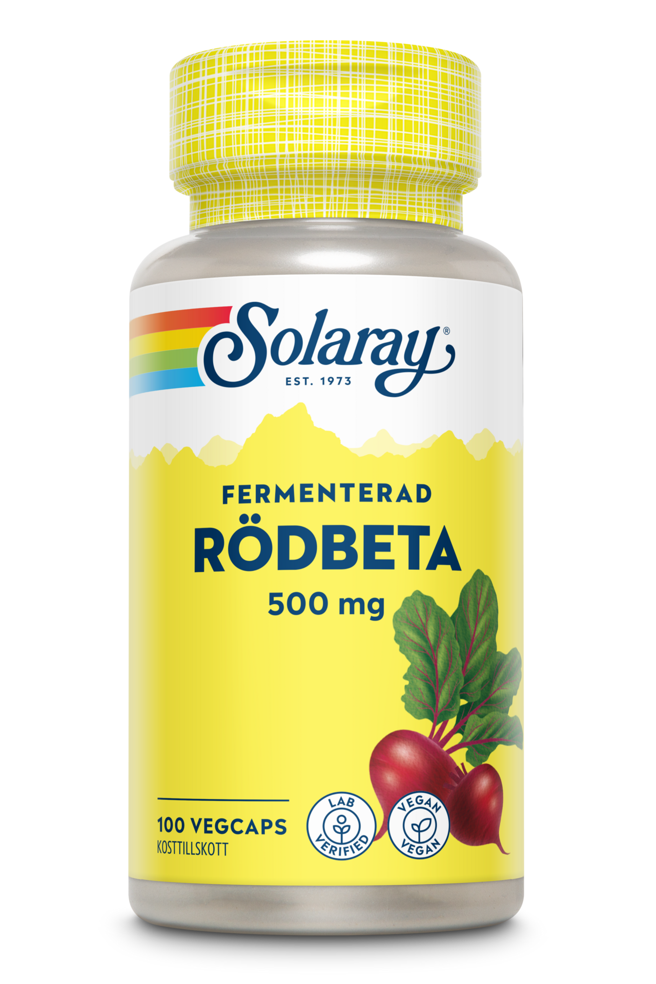 Solaray Fermenterad Rödbeta 100 kapslar
