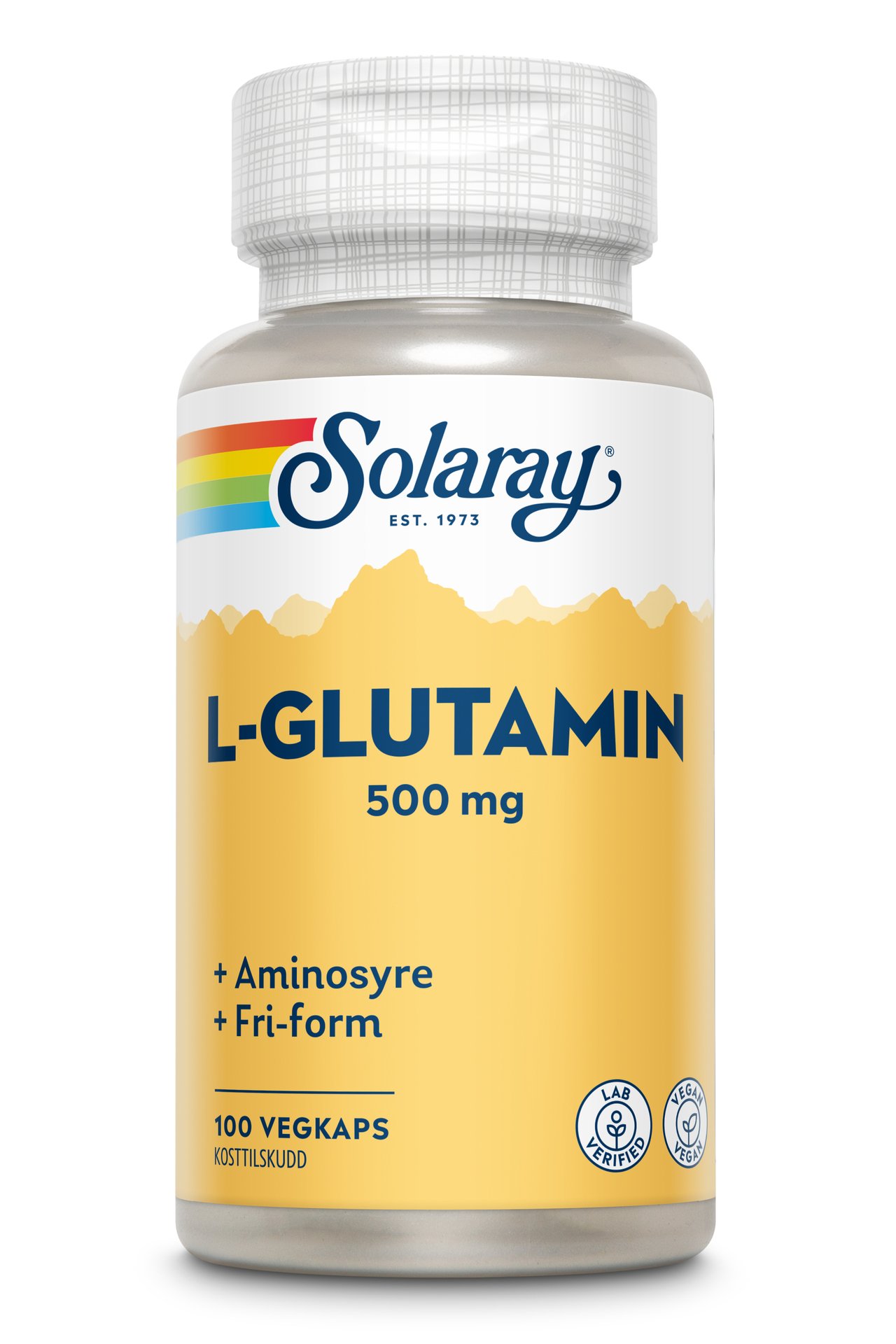 Solaray L-Glutamin 100 kapslar