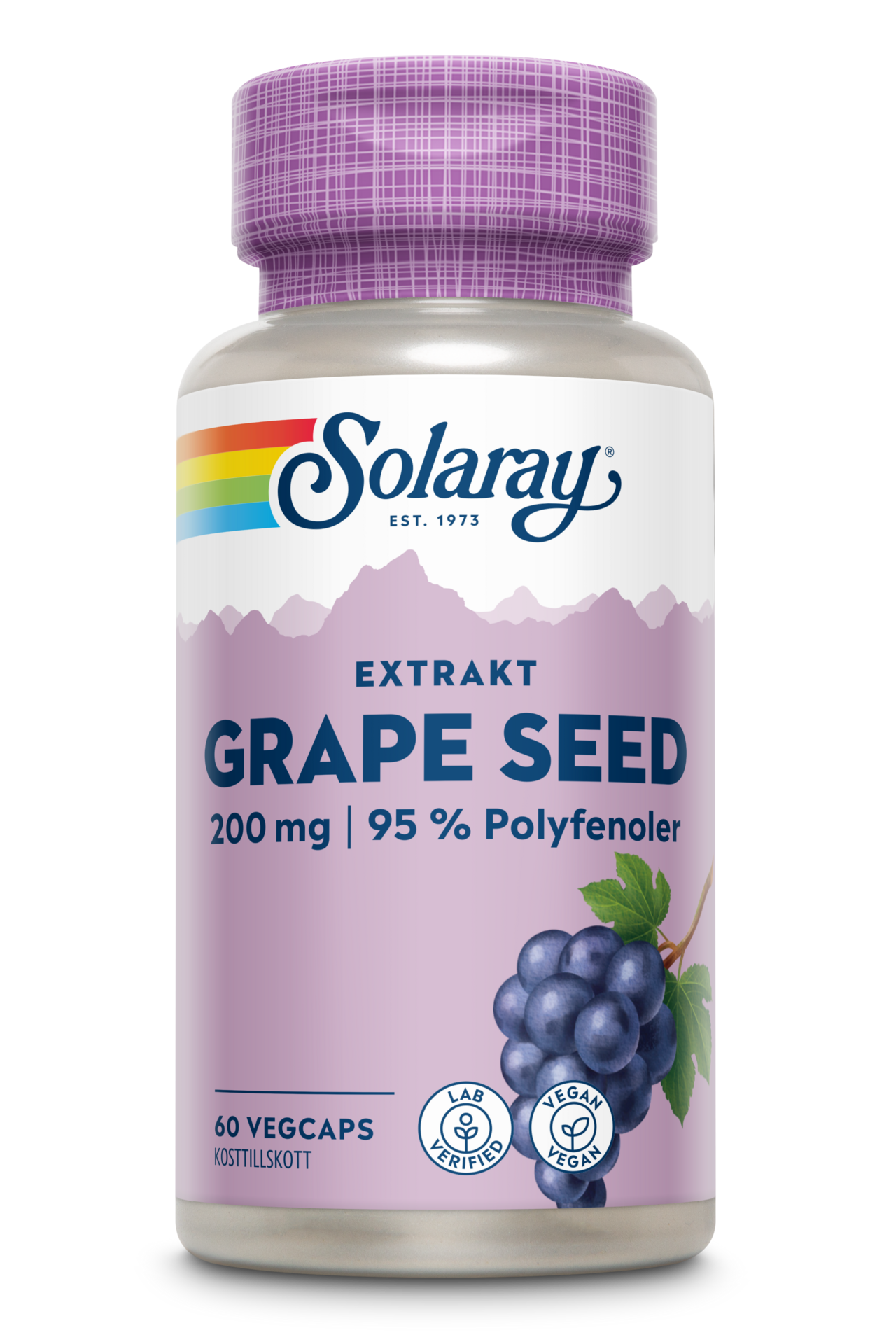 Solaray Grape Seed 60 kapslar