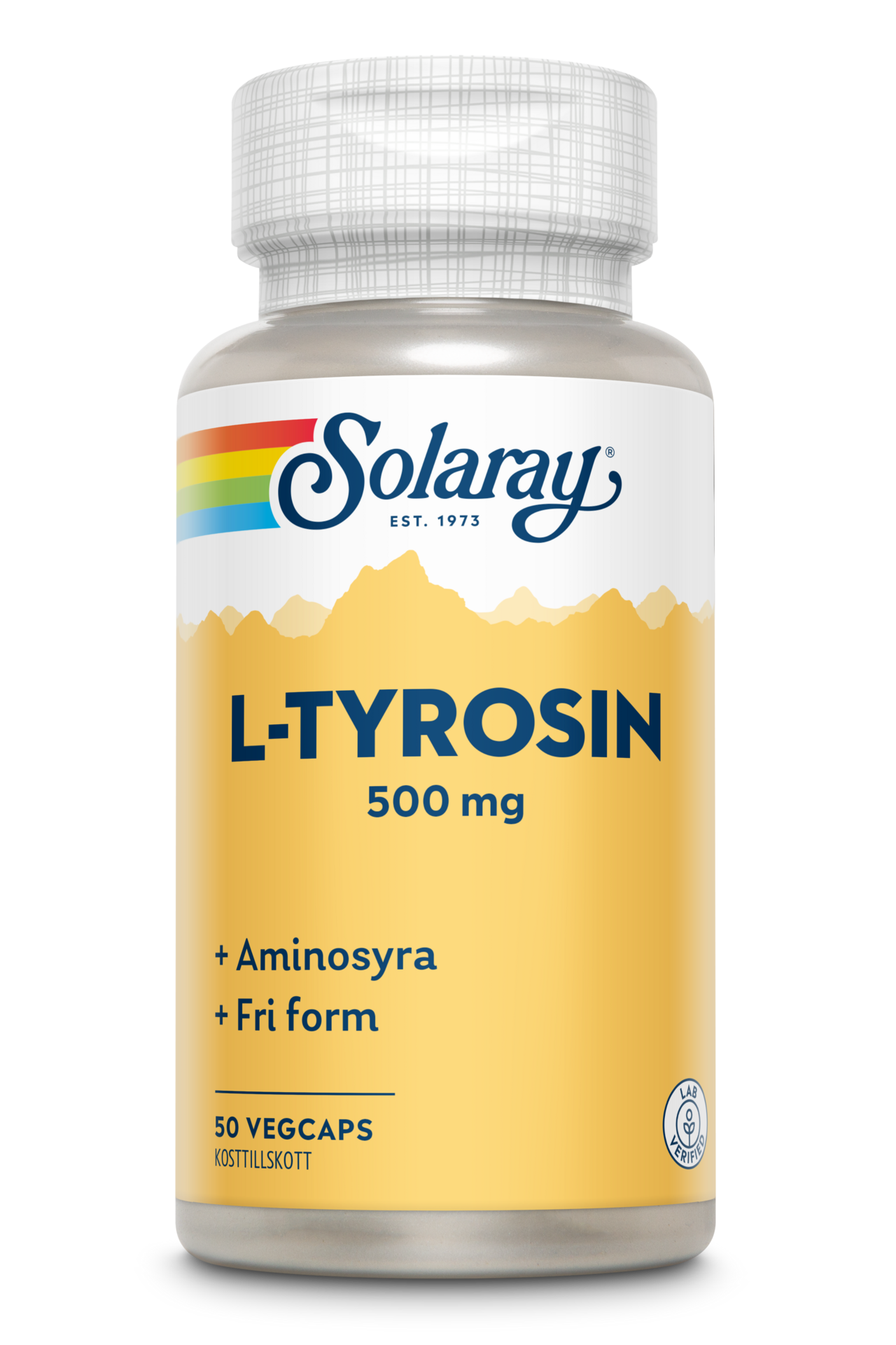 Solaray L-tyrosin 50 kapslar