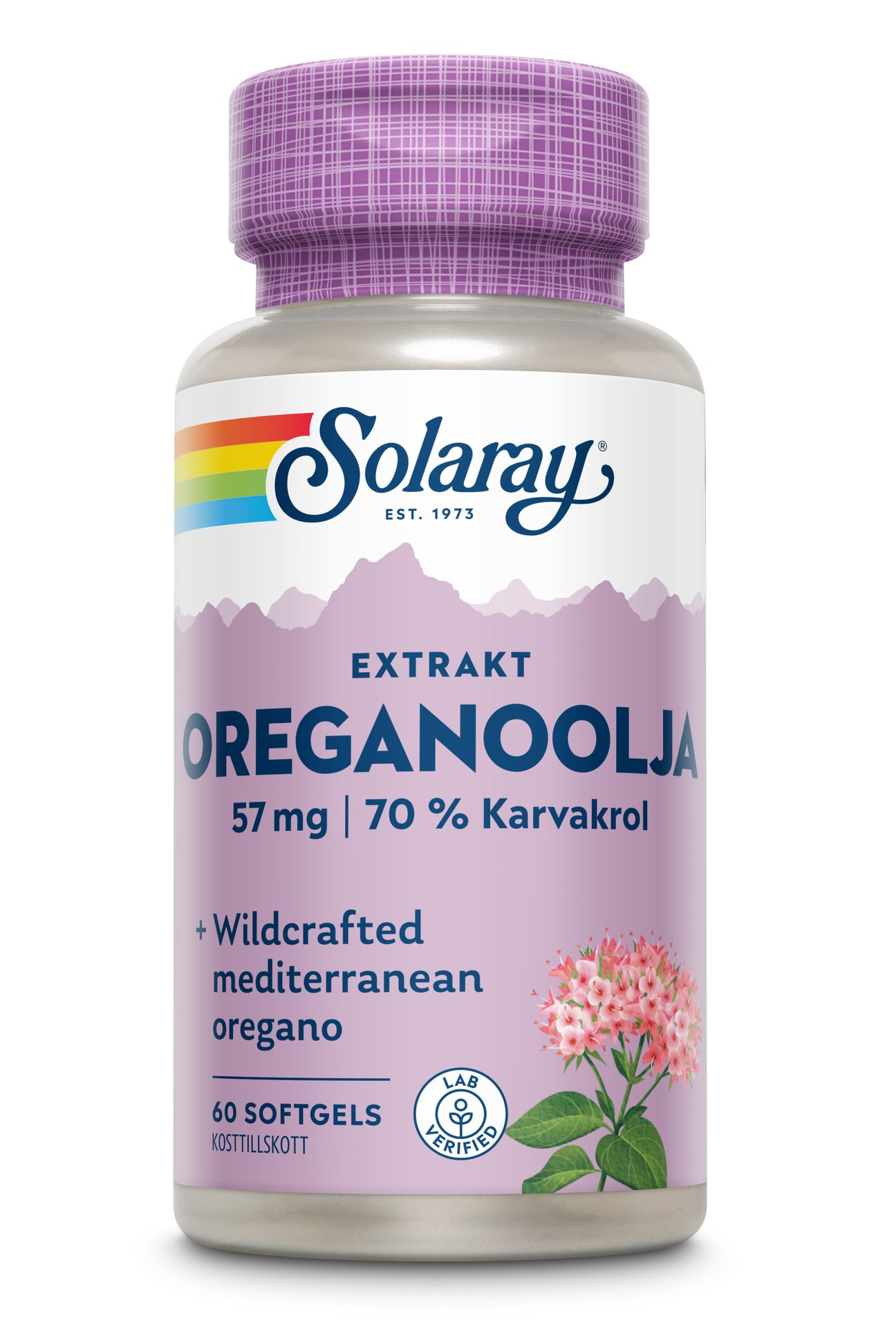 Solaray GPH Oreganoolja 60 kapslar