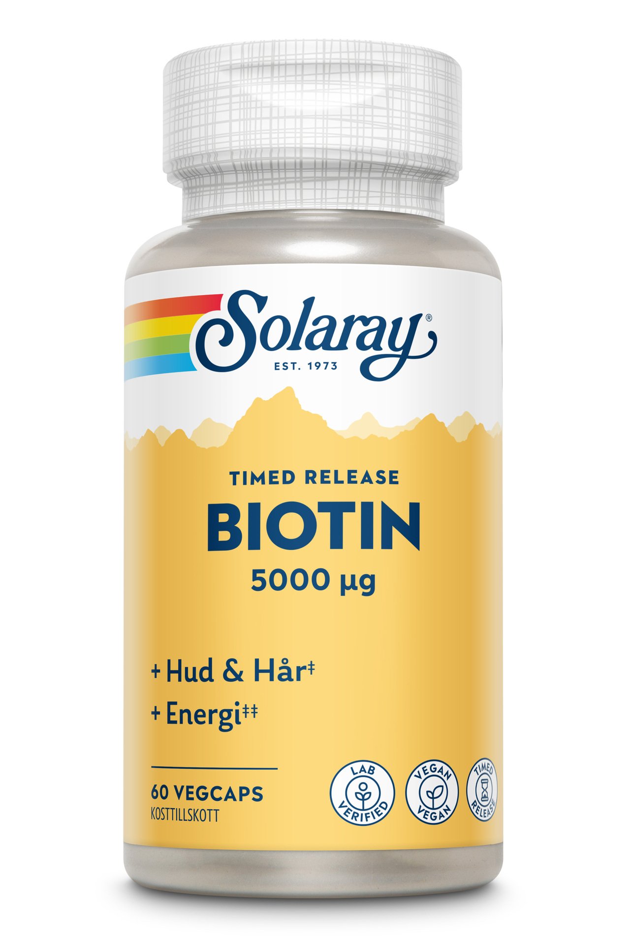 Solaray Biotin 60 kapslar