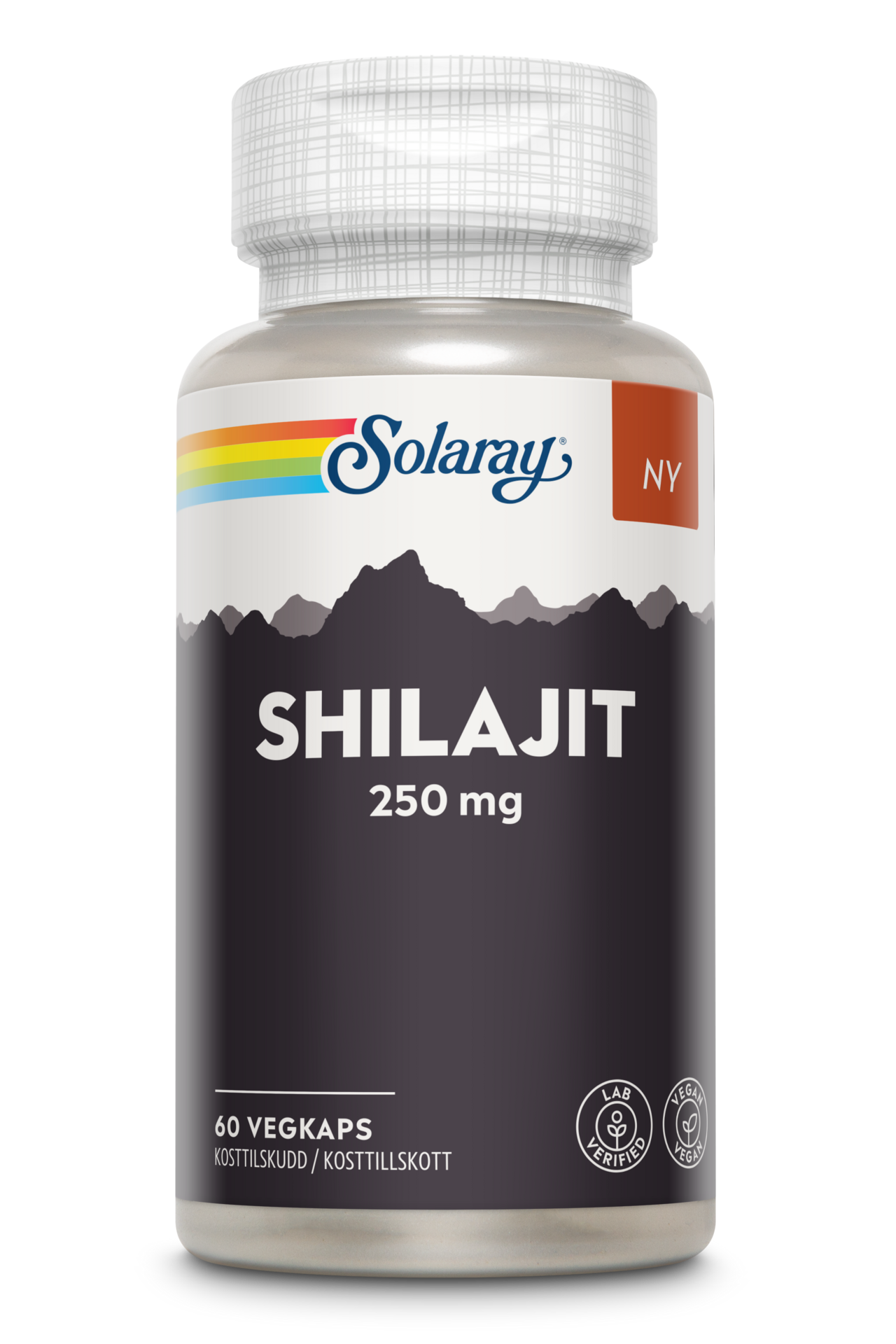 Solaray Shilajit 250 mg, 60 st