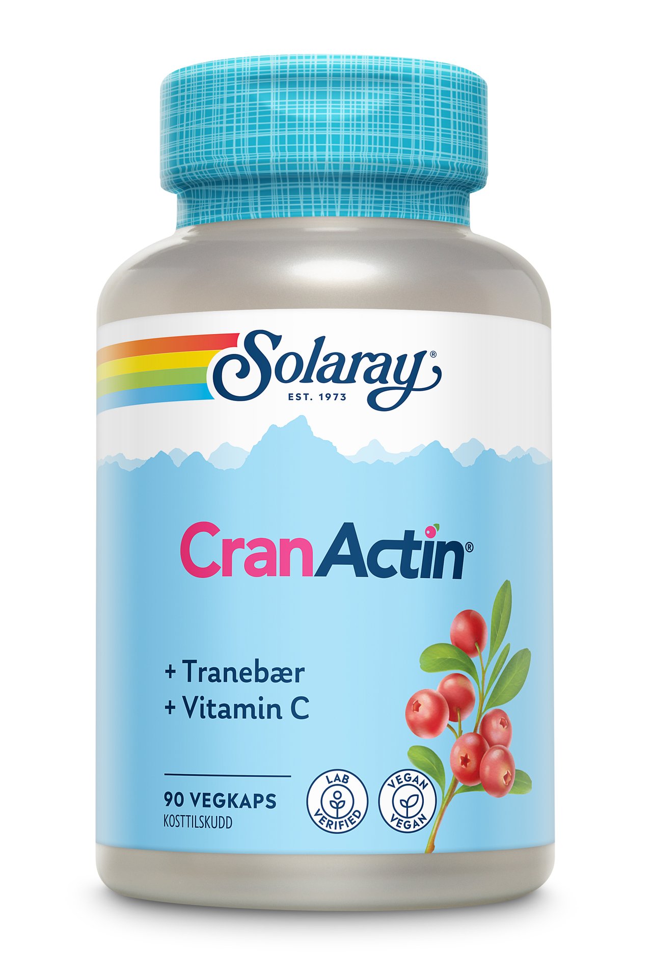 Solaray CranActin 90 kapslar