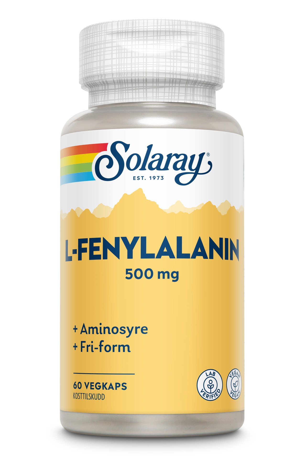 Solaray L-Fenylalanin 60 kapslar