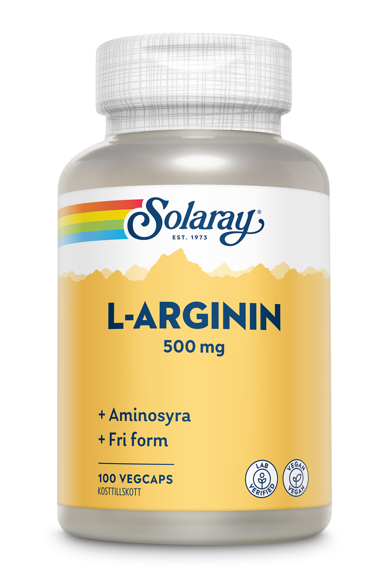 Solaray L-arginin 100 kapslar