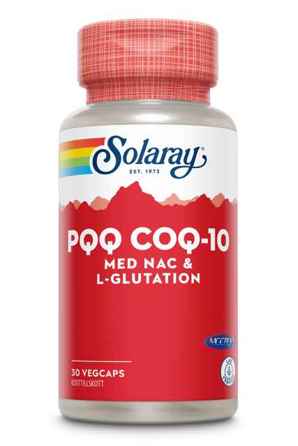 Solaray PQQ & CoQ-10 30 kapslar