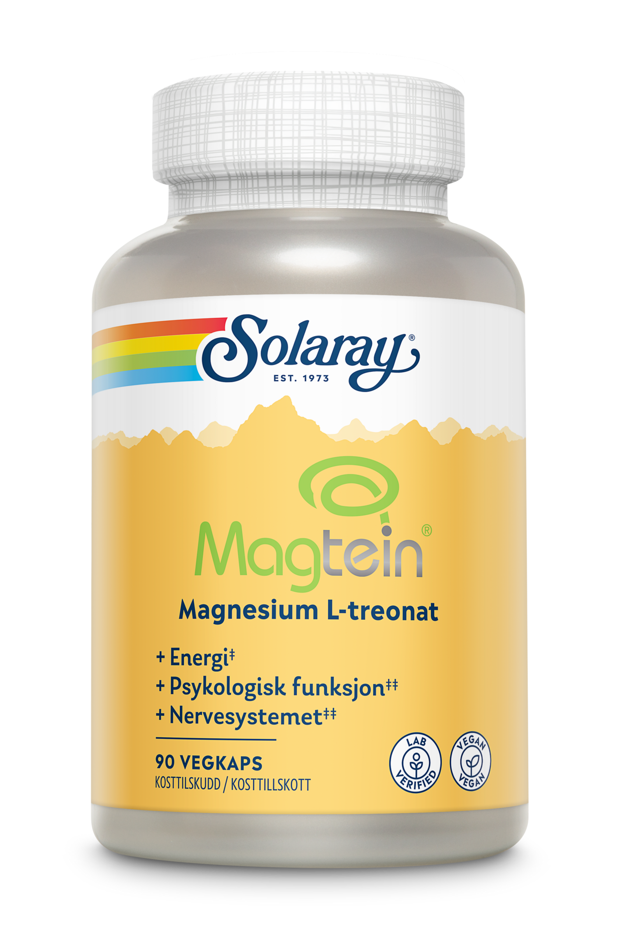 Solaray Magnesium L-treonat, 90 st