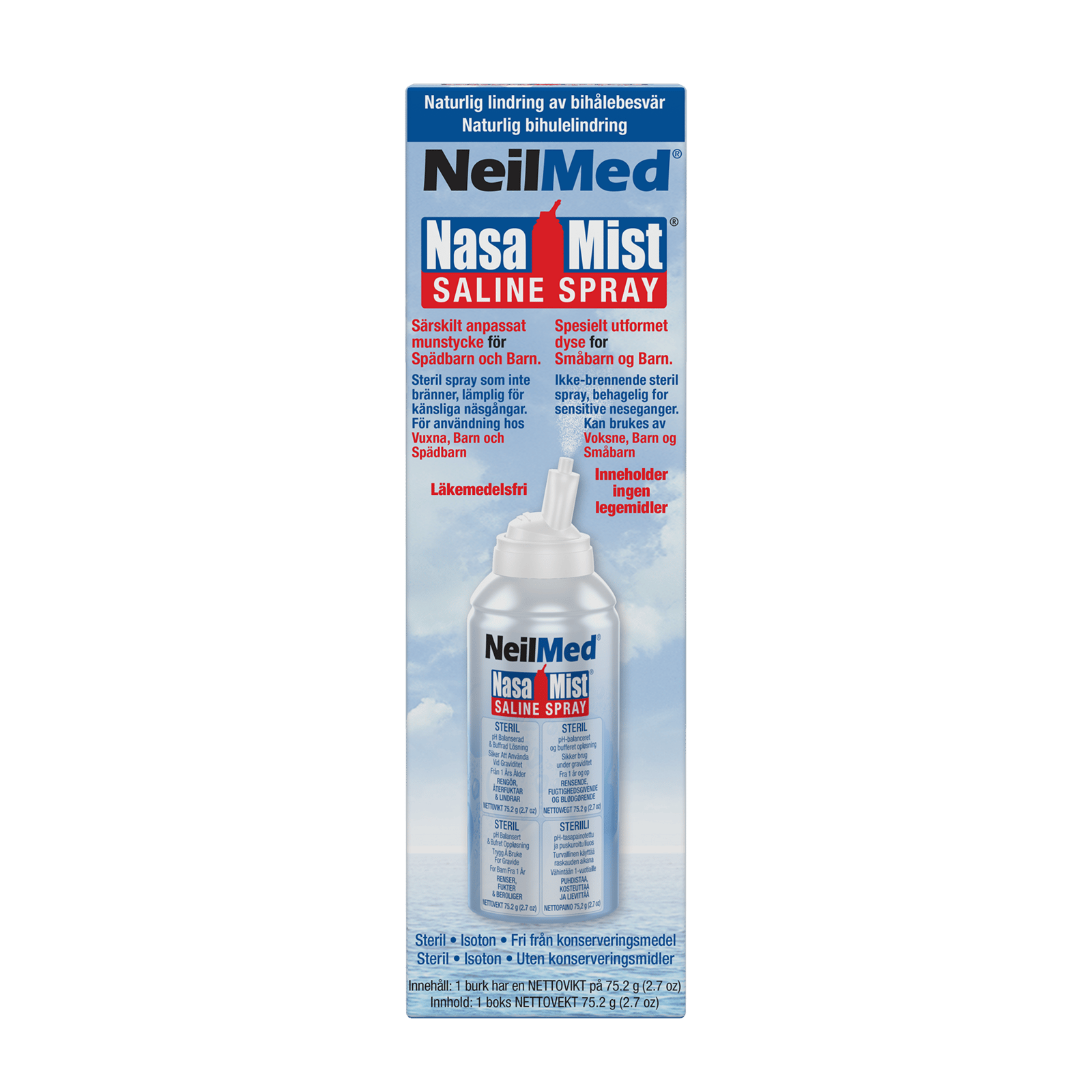 NeilMed NasaMist Nässpray 75 ml