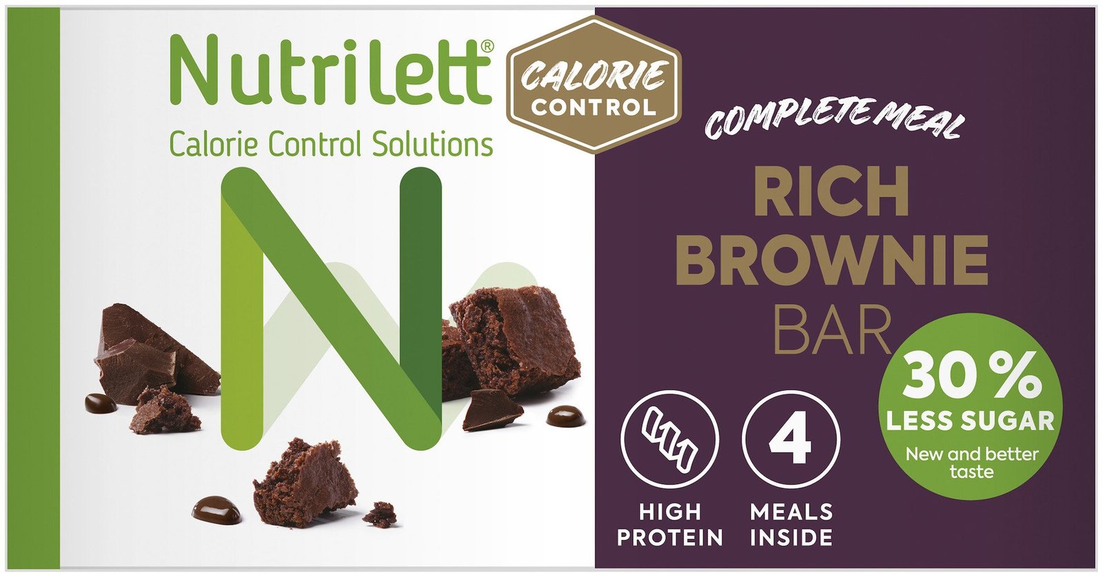 Nutrilett Rich Brownie Bar 4 st