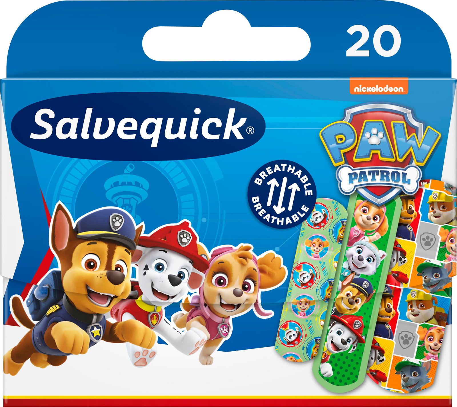 Salvequick Paw Patrol Plåster 20 st