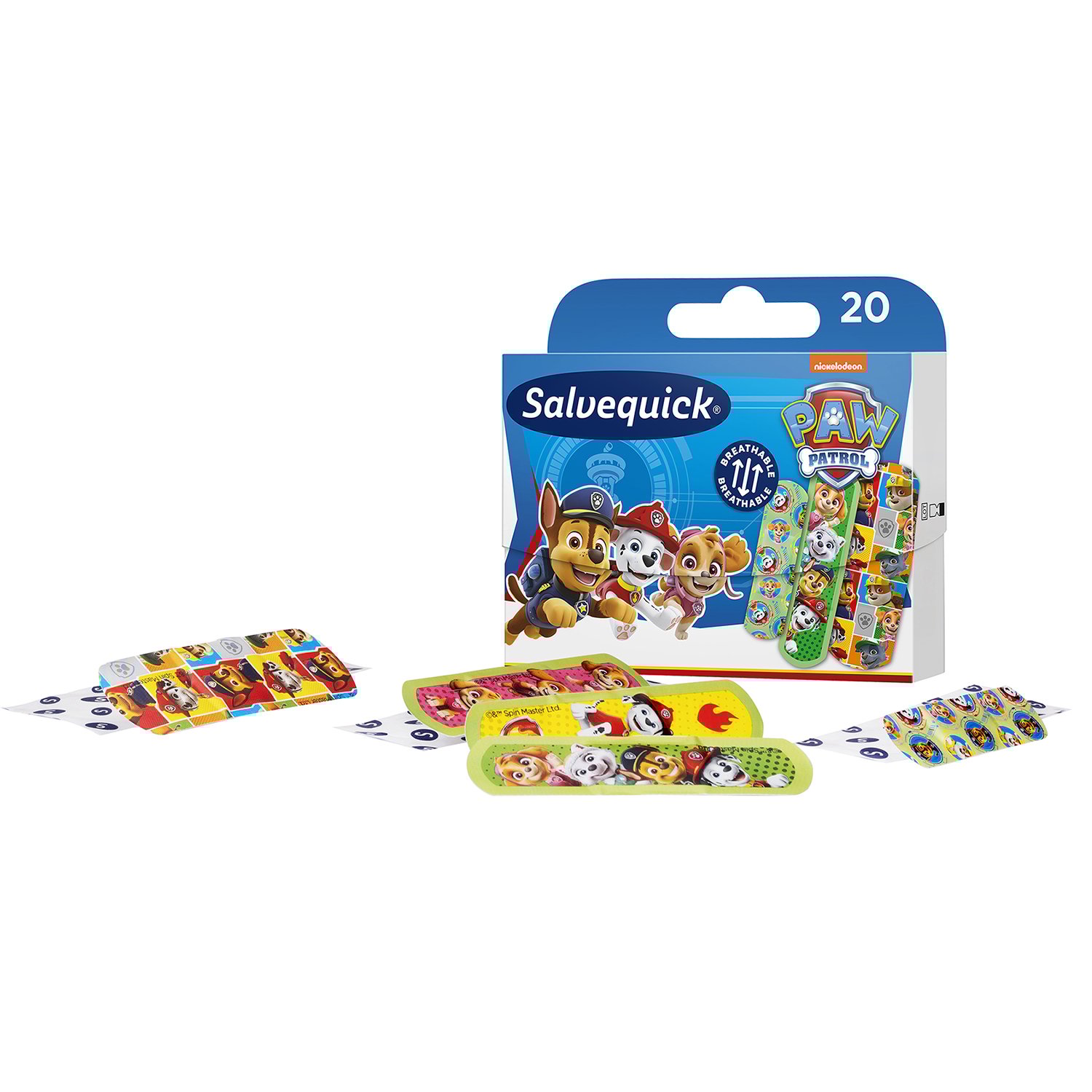 Salvequick Paw Patrol Plåster 20 st