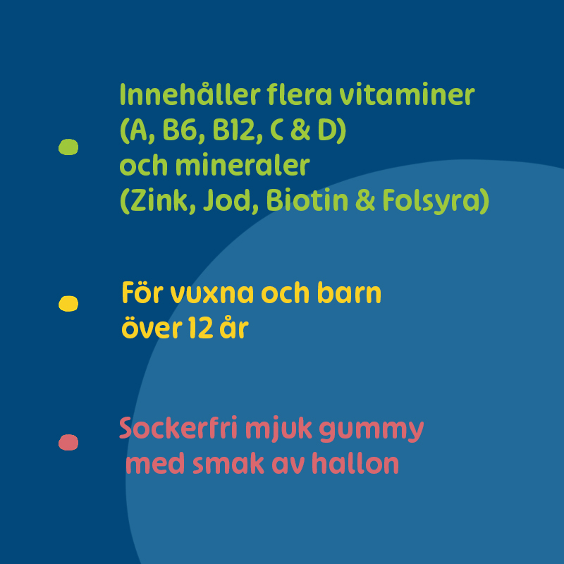 Pharbio Multivitamin Gummies 60 tuggtabletter