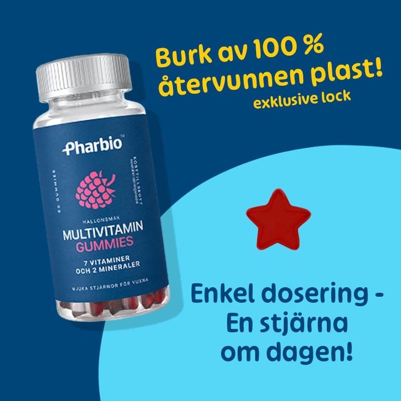 Pharbio Multivitamin Gummies 60 tuggtabletter