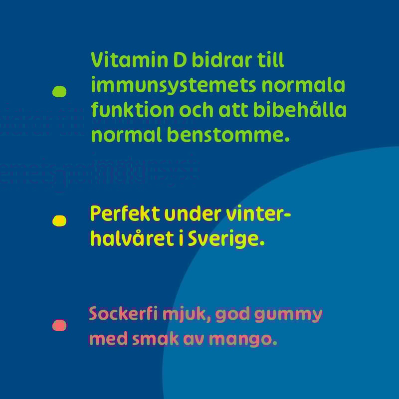 Pharbio Vitamin D Gummies 60 tuggtabletter