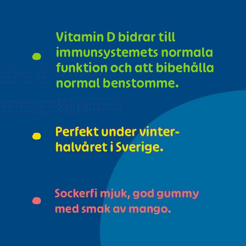 Pharbio Vitamin D Gummies 60 tuggtabletter