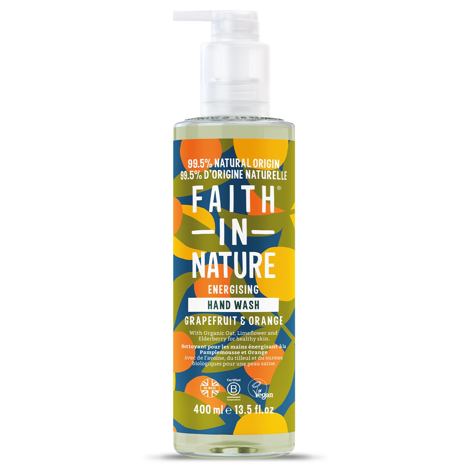 Faith in Nature Hand Wash-Grapefruit & Orange 400 ml