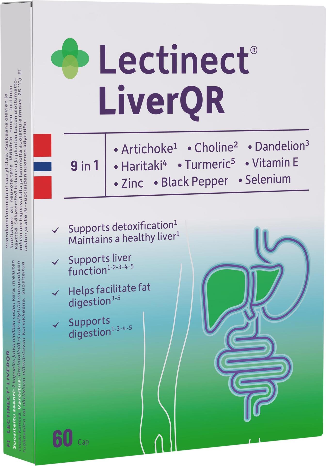 Lectinect LiverQR 60 kapslar
