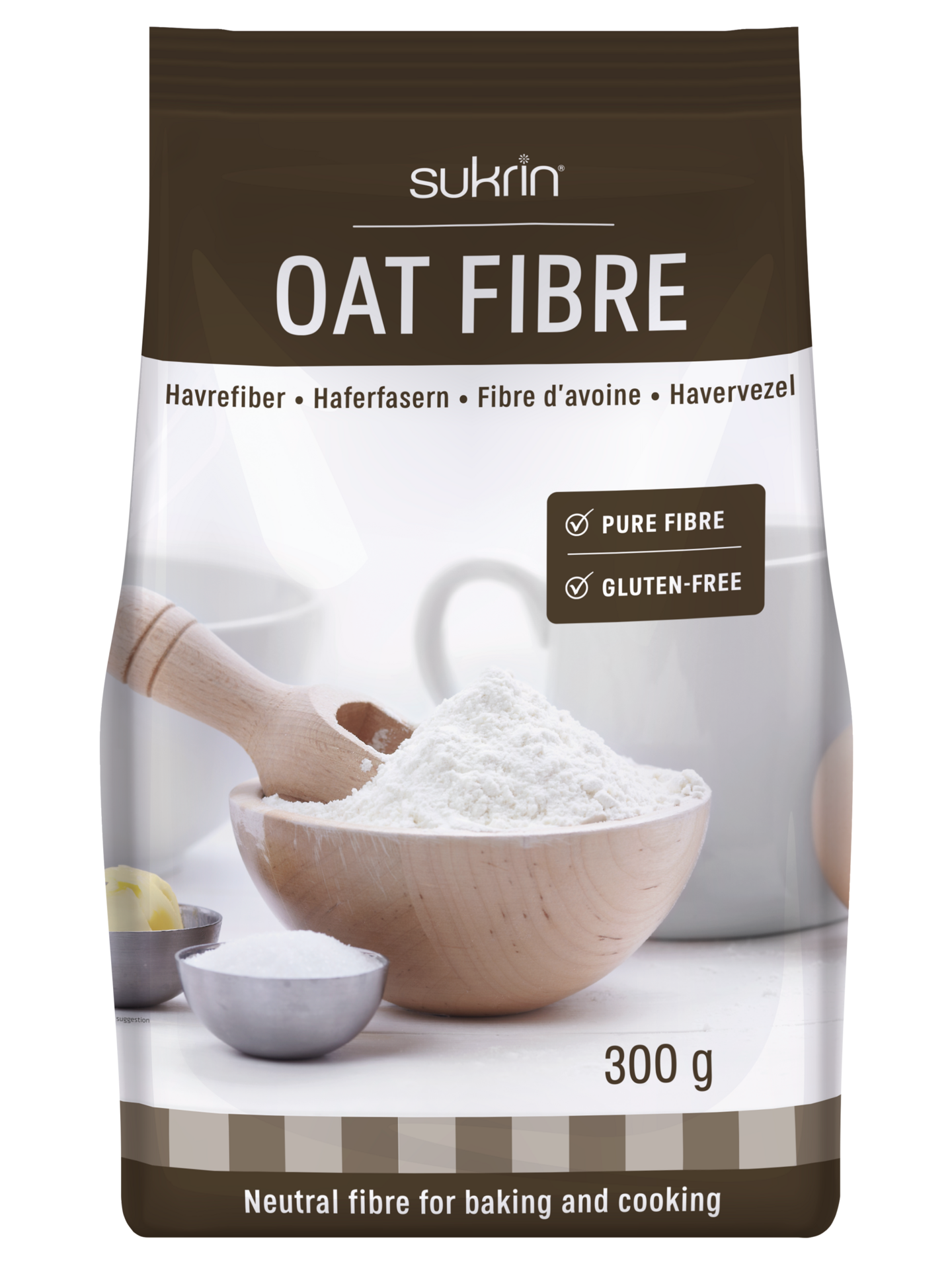 Sukrin Havrefiber 300 g