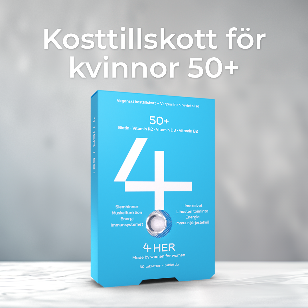 4Her 50+ Kosttillskott 60 tabletter