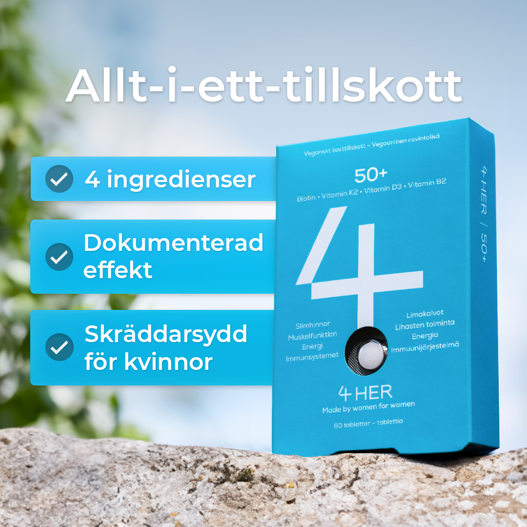 4Her 50+ Kosttillskott 60 tabletter