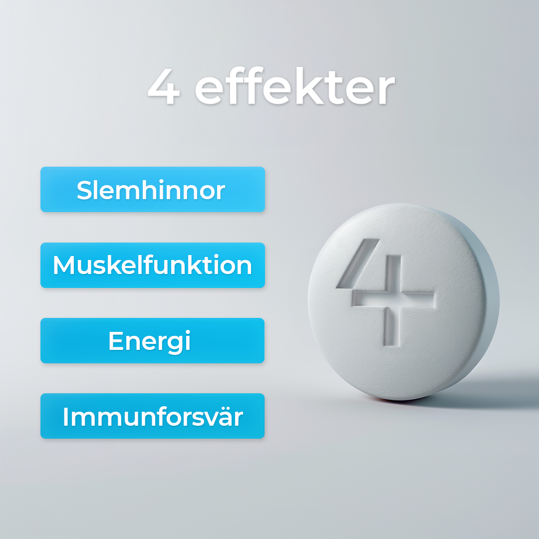 4Her 50+ Kosttillskott 60 tabletter