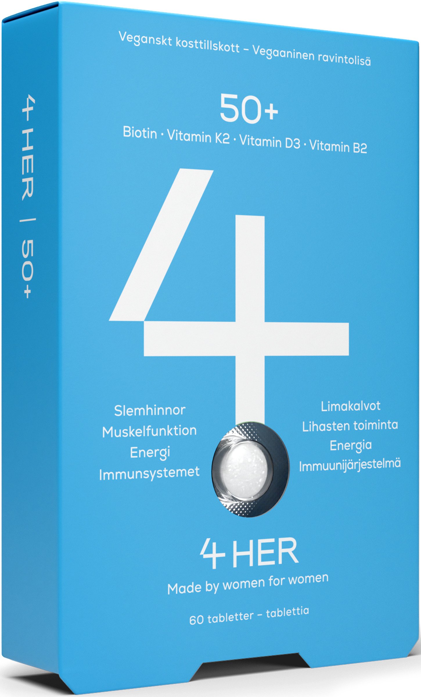 4Her 50+ Kosttillskott 60 tabletter