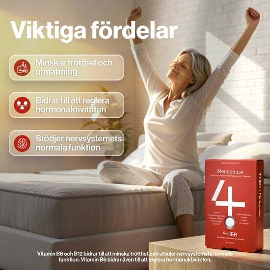 4Her Menopause Kosttillskott 60 tabletter