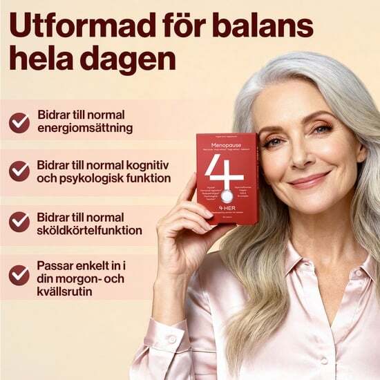 4Her Menopause Kosttillskott 60 tabletter