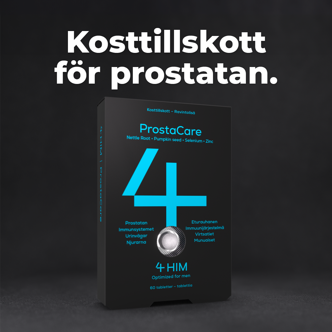4Him ProstaCare Kosttillskott 60 tabletter