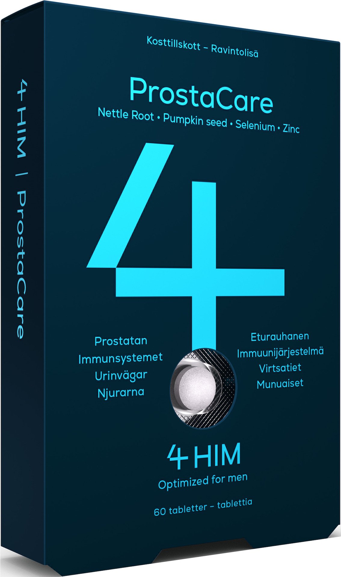 4Him ProstaCare Kosttillskott 60 tabletter