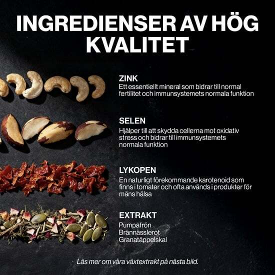 4Him ProstaCare Kosttillskott 60 tabletter