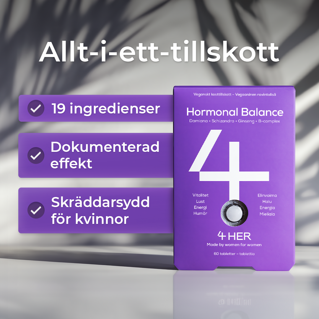 4Her Hormonal Balance Kosttillskott 60 tabletter
