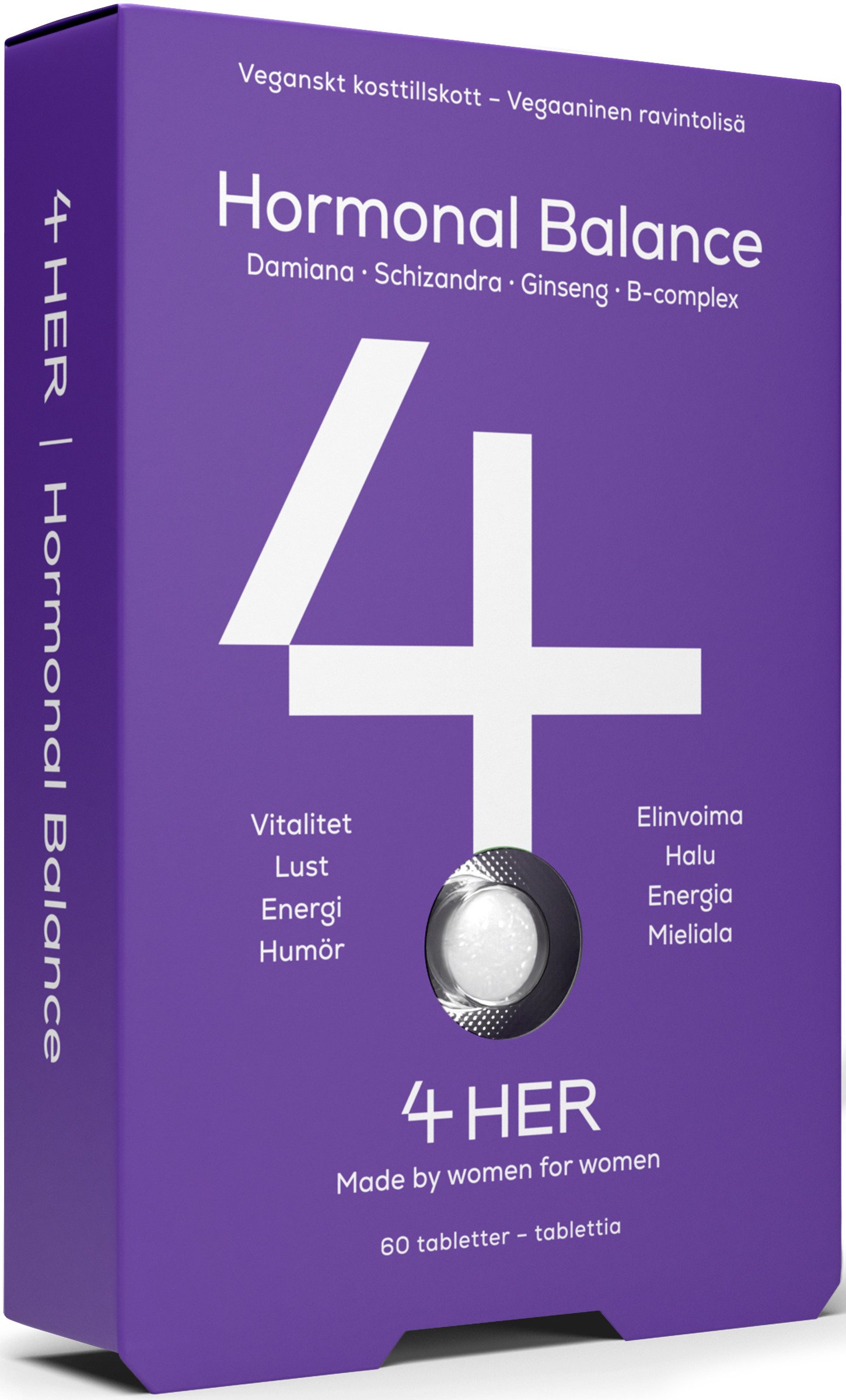4Her Hormonal Balance Kosttillskott 60 tabletter
